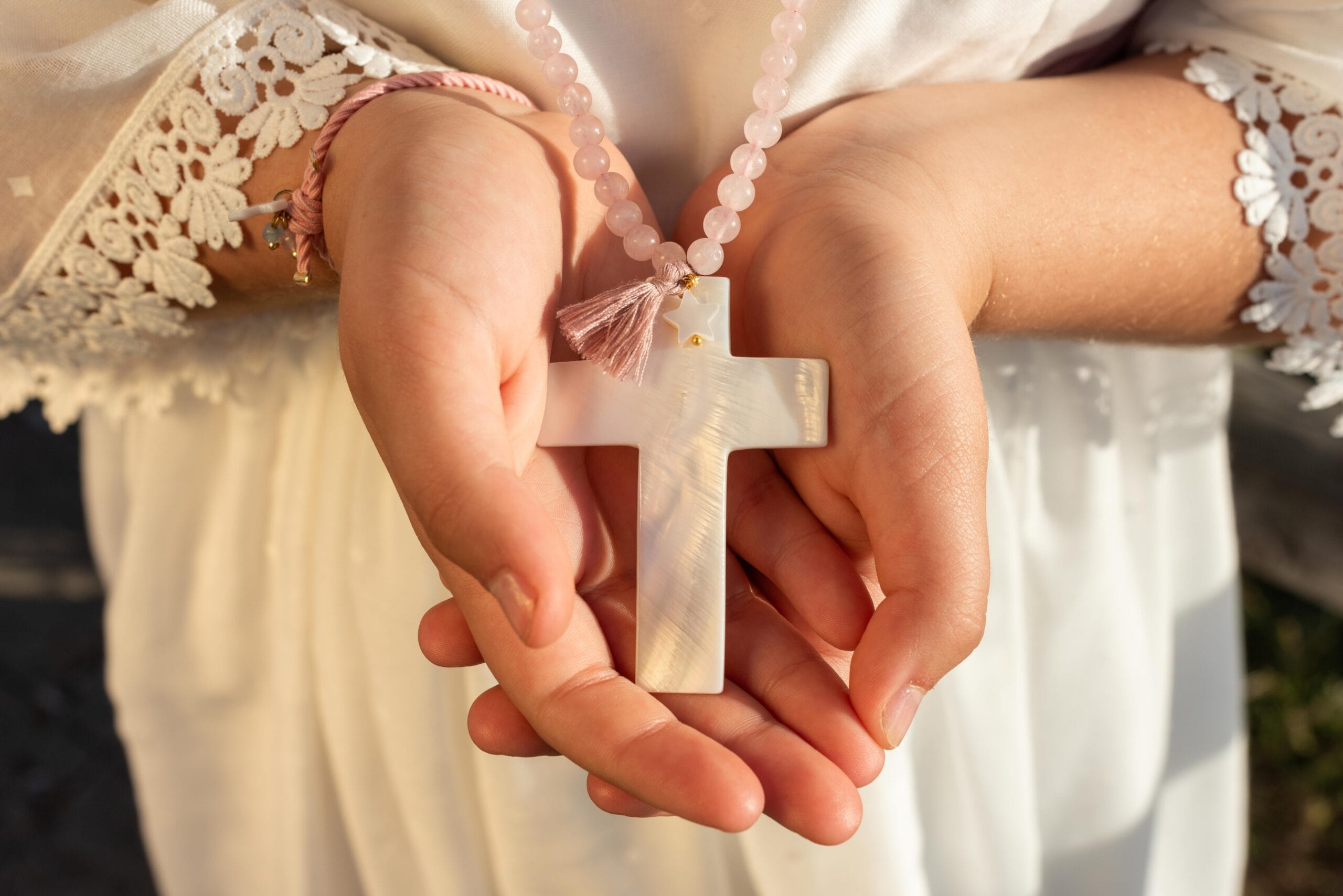 Reportaje de Comunión al atardecer