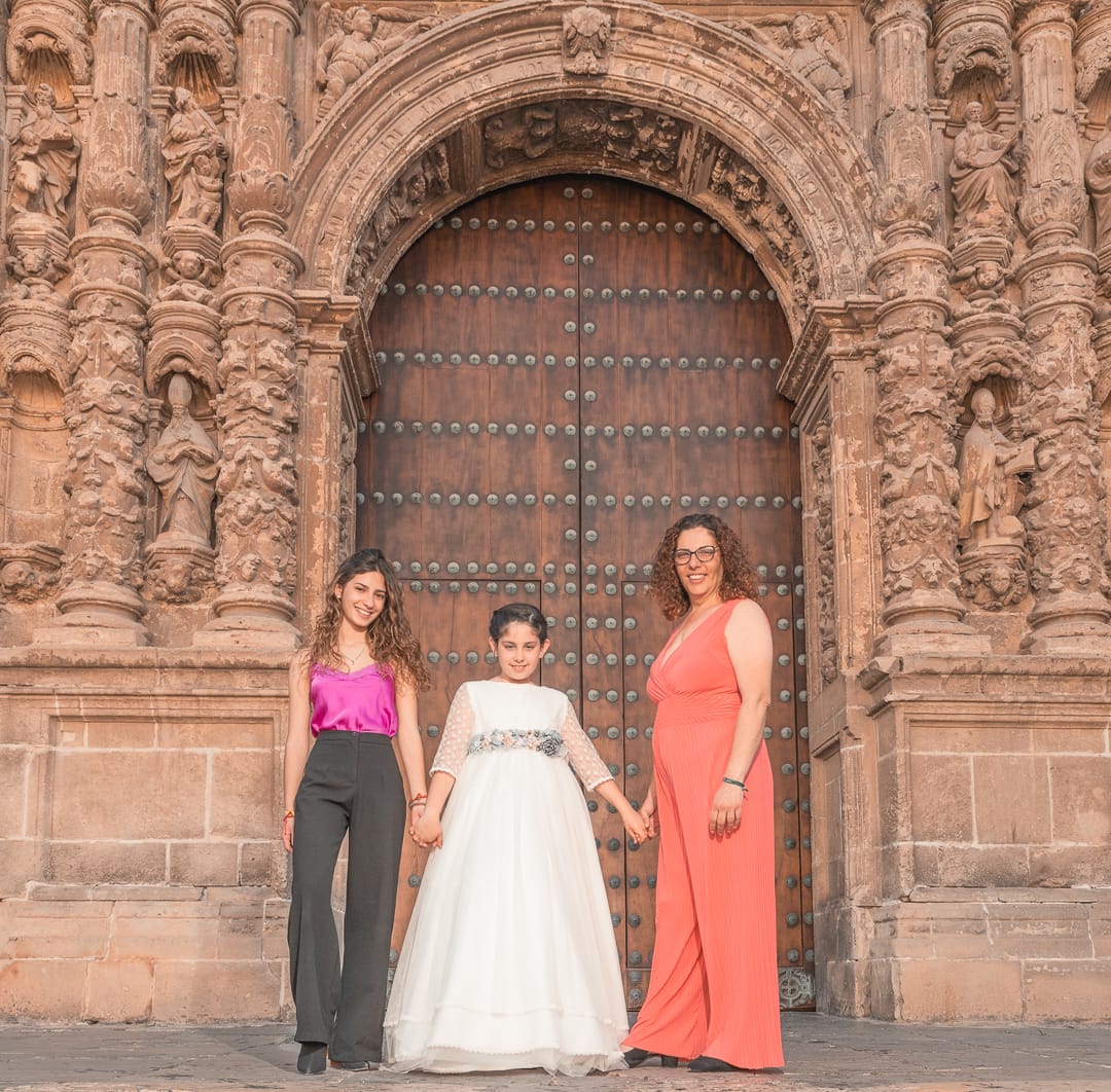 Comunión en Jerez en familia