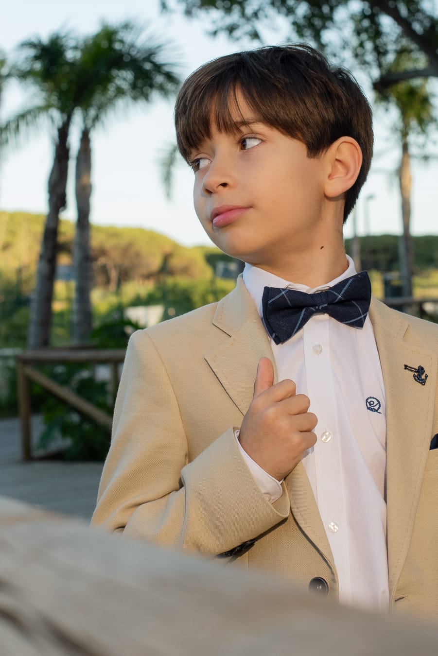 Retrato posado de comunión