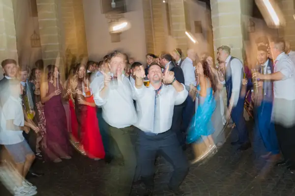 Fotografía de celebración familiar en Cádiz