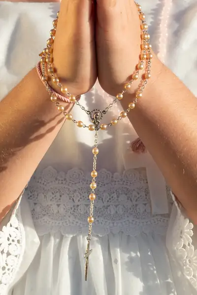 Reportaje de Comunión al atardecer