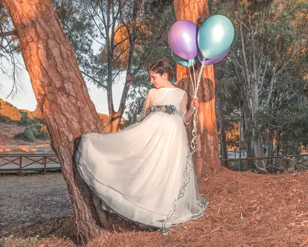 Reportaje de comunión en la naturaleza en Cádiz