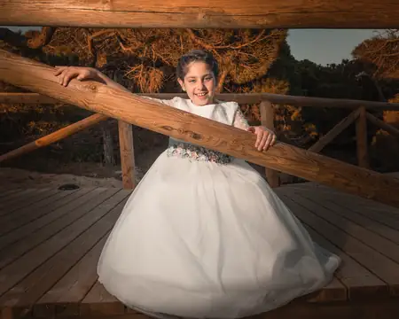 Sesión de comunión en la naturaleza en Jerez