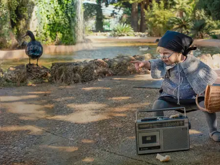 Niños corriendo en una celebración en El Puerto de Santa María
